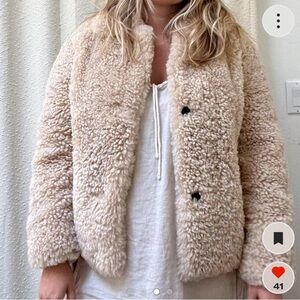 Rag & Bone Faux Shearling Jacket